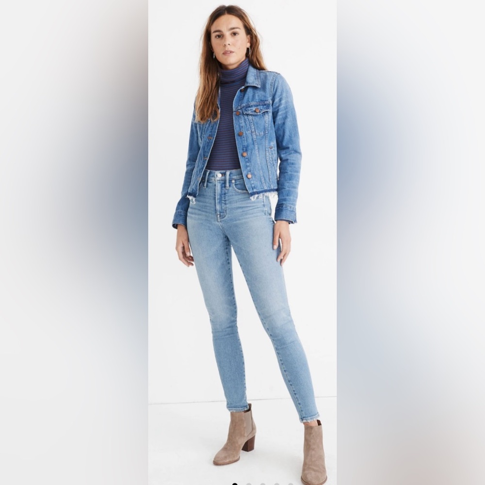 Madewell 10” High Rise Skinny Jeans